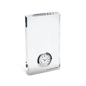 GLASS WATCH 70X120 Desk & <b>Table</b> <b>Clock</b> 19 MM Depth - Product Image 1