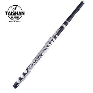 Flûte soprano en ébène plaqué argent Taishan TSFL-320 de marque chinoise, tonalité Do, clés ouvertes, avec mécanisme E - Product Image 3