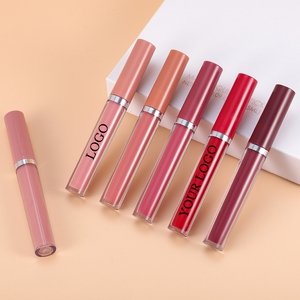 Sans cruauté végétalien <span class=keywords><strong>marque</strong></span> personnalisé <span class=keywords><strong>maquillage</strong></span> rouge à lèvres ensemble logo mat imperméable rouge femmes mat liquide rouge à lèvres - Product Image 3