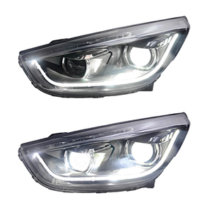 MJ para <span class=keywords><strong>Hyundai</strong></span> <span class=keywords><strong>Tucson</strong></span> IX35 2012 2016, Piezas de Automóvil, Faros Delanteros LED, Actualización de Faros Delanteros, Enchufe y Listo, Faro LED - Product Image 1