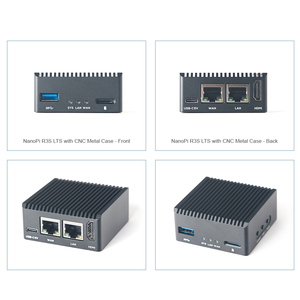 บอร์ดพัฒนาเราเตอร์ขนาดเล็ก FriendlyElec <span class=keywords><strong>NanoPi</strong></span> R3S-LTS RK3566 1GB/2GB +0GB EMMC พร้อมเคสโลหะ ชุดพัฒนาเสริม - Product Image 6