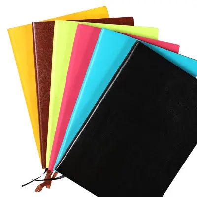 Деловой блокнот из искусственной кожи на заказ креативный Дневник для студентов A5 индивидуальный цветной блокнот для офиса