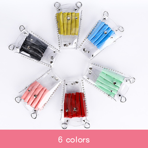 Sacs <span class=keywords><strong>à</strong></span> outils de <span class=keywords><strong>coiffure</strong></span> Ciseaux <span class=keywords><strong>Sac</strong></span> de taille Poche en TPU avec ceinture <span class=keywords><strong>Sac</strong></span> <span class=keywords><strong>à</strong></span> ciseaux portable <span class=keywords><strong>pour</strong></span> coiffeur - Product Image 6