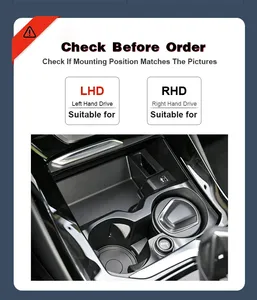 Estación de carga Vtear para coche, adaptador de carga multidispositivo, accesorios de decoración interior para automóvil, para BMW <span class=keywords><strong>X4</strong></span> G02 <span class=keywords><strong>X4</strong></span> <span class=keywords><strong>M</strong></span> F98 2018-2024 - Product Image 2