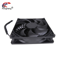 Ventilateur de refroidissement axial EC de haute qualité 120x120x25mm 12025 24V 48V 110V 220V ventilateur d'échappement à roulement à billes sans brosse étanche 120mm ventilateur étanche ip68