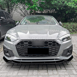 สำหรับ Audi A5 Sline S5 8W6 2021+ ชุดแต่งกันชนหน้า สปลิตเตอร์ลิปดิฟฟิวเซอร์ สปอยเลอร์กันชนหน้า ฝาครอบป้องกัน อุปกรณ์เสริม - Product Image 4