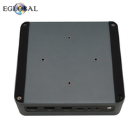 EGLOBAL-Mini PC de escritorio para jugadores, Ordenador de negocios, Ultra 7, 155U, Ultra 5, 125U, 2DDR5, 2, NVMe, SSD, Thunderbolt, 4 pantallas