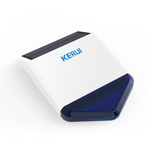 Sirena de alarma solar para exteriores <span class=keywords><strong>KERUI</strong></span>, alarma de 120db, sonido, Control remoto, sirena de alarma solar para exteriores - Product Image 4