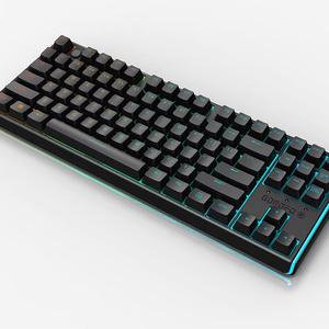 1 Để 1 Thiết Kế Bàn Phím Chơi Game LED Backlit 61 Phím <span class=keywords><strong>Mini</strong></span> Có Dây Văn Phòng Chơi Game Bàn Phím Màu Xanh Chuyển Đổi Khuôn Mẫu - Product Image 1