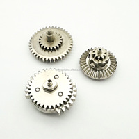 Ensembles d'engrenages hélicoïdaux nickelés usinés purs avec des surfaces ultra-résistantes à haute résistance V2/V3 Airsoft Gearboxes Rapport 9:1