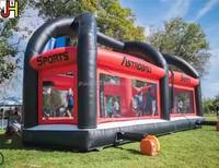 Structure gonflable multisports, tous les jeux sportifs sont concentrés dans une seule grande structure gonflable