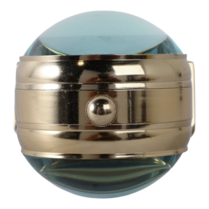 Orologio da Tavolo Classico Bifacciale in Metallo e Vetro per Soggiorno, Ufficio e Caminetto - Product Image 6