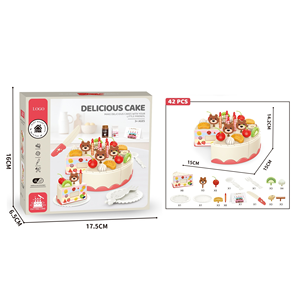 Set Giocattolo <span class=keywords><strong>Torta</strong></span> di Compleanno 42 Pezzi, Gioco di Ruolo <span class=keywords><strong>per</strong></span> Bambini con Frutta da Tagliare e Accessori, Set Educativo da Cucina <span class=keywords><strong>per</strong></span> Bambine - Product Image 5