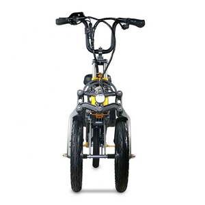 Vtt électrique <span class=keywords><strong>pliable</strong></span> à trois roues, vélo tout terrain rétro, batterie - Product Image 6