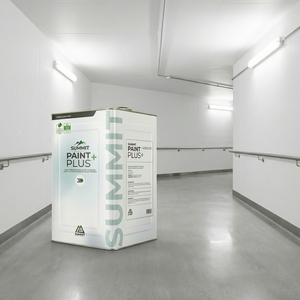 Pintura protectora a base de agua de alto brillo, antimanchas, fácil de limpiar, que conserva el brillo, para revestimiento decorativo de superficies exteriores. - Product Image 1