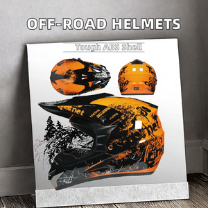 Casco de Motocicleta Integral Nuevo de Fábrica 2025, Espuma ABS, Homologado por la CE, para Todas las Estaciones, para Motocross, Dirtbike, ATV, Off-Road, Cross - Product Image 2