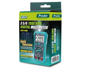 Pro'sKit MT-1236 3-5/6 True RMS ACV DCA DCV เครื่องวัดแรงดันไฟฟ้าอัตโนมัติ ป้องกันการลัดวงจร พร้อมไฟ LED Pro'sKi - Product Image 5