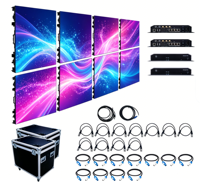 Écran LED de location P3.91 intérieur/extérieur, mur vidéo 4K HDR, haute luminosité, économie d'énergie, affichage publicitaire, garantie 2 ans