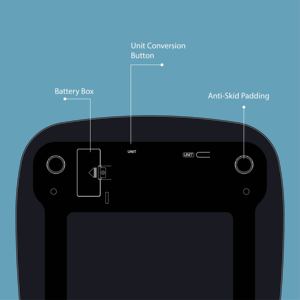 Intelligente Körperanalysewaage 18 Messwerte 180kg Bluetooth BMI Körperfett-Analysator Digitale Badezimmerwaage OEM ODM - Product Image 4