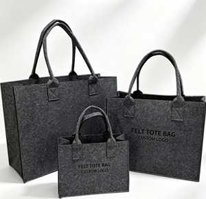 Bolsa de Tela de Algodón Blanca Personalizada con Logotipo, Bolsas de Regalo DIY, Bolsa de Color Negro Sólido - Product Image 3