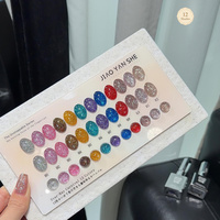 Meilleures ventes JIAOYANSHE, ensemble de vernis à ongles effet diamant 12 couleurs, 15 ml, pour manucure en salon et nail art professionnel
