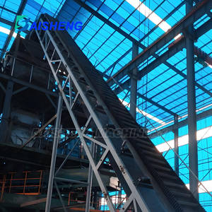 Çimento ve Çelik Tesislerinde Toplu Malzemelerin Dikey Taşınması için Yüksek Açılı Konveyör Yüksek Kapasiteli Eğimli Konveyör - Product Image 6