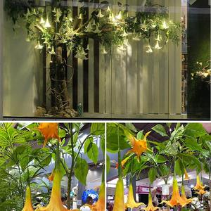 Flor Artificial <span class=keywords><strong>de</strong></span> Datura <span class=keywords><strong>de</strong></span> PU Premium para Decoración del Hogar - Product Image 2