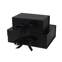 Vente en gros de 10 pièces par lot, boîtes en papier rigides pliables de luxe biodégradables personnalisées, logo brillant, fermeture magnétique pliable, emballage