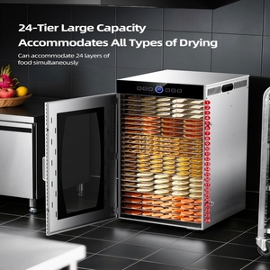 果物・野菜乾燥機 OEM/ODM 卸売 24層 ステンレス製 食品・果物・野菜乾燥機 - Product Image 3