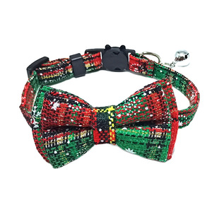 <span class=keywords><strong>Collar</strong></span> para Perro con Corbata de Moño, Diseño Navideño Clásico a Cuadros con Copos de Nieve, <span class=keywords><strong>Collar</strong></span> Festivo para Mascotas Pequeñas, Patrón de Copos de Nieve, Adorable <span class=keywords><strong>Collar</strong></span> para Perro - Product Image 4