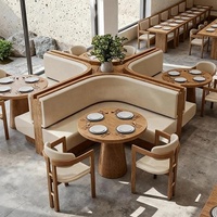 Meubles de restaurant commerciaux, table et chaises de salle à manger, design de luxe OEM ODM, banquet de mariage, stand modulaire pour la restauration