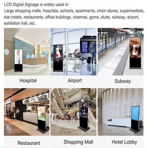 Siêu mỏng 32/43/49/ 55/65/75/86 inch trong nhà/ngoài trời 2K/4K màn hình cảm ứng LCD màn hình quảng cáo kỹ thuật số biển <span class=keywords><strong>kiosk</strong></span> - Product Image 6