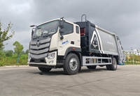 Camion compacteur à ordures diesel de petite taille, haute qualité, vente chaude, état neuf, transmission manuelle, Euro 5, pour la collecte des déchets