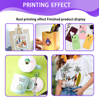Tinta UV Flash EXO tinggi untuk botol plastik untuk Printer tinta Ricoh G5I Gh2220 Gen5 Xp600 UVDTF