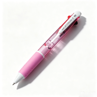 Stylo bille rétractable Uni Jetstream 2 couleurs SXE2-300-07 0,7 mm encre noire et rouge pour bureau, école, affaires, Japon