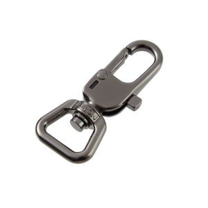 Clipon AK211T-S-017-BNK, crochet pivotant à verrouillage automatique en métal, brevet US/UE, haute résistance, adapté aux produits d'extérieur, collier pour animaux de compagnie - Product Image 2