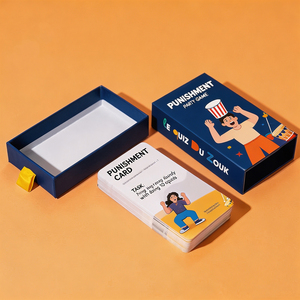 En gros, Jeu de cartes de défis et de punitions amusants et colorés pour soirées de célibataires, rassemblements d'équipe en intérieur et jeux de fête - Product Image 5