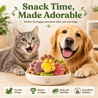 Huisdieren Snacks Gedroogd Rauw Vleeskoekje Kattenklauw Gedroogde Katten- en Hondentandpoetskoekjes Groothandel