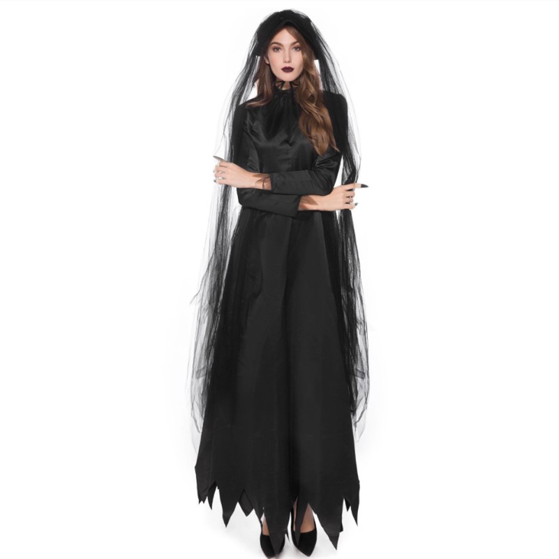 Dark Witch Costume for Women - Sorceress Dress with Hat | Halloween TV & Movie Costumes Dark Witch Costume for Women - Sorceress Dress with Hat | Halloween TV & Movie Costumes
