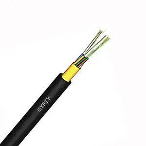 <span class=keywords><strong>สาย</strong></span>ไฟเบอร์ออปติกแบบ Single Mode สำหรับภายนอกอาคาร UKCC Gyfty รุ่น G655/G657/G652D 10 คอร์ เสริมความแข็งแรงด้วย FRP วัสดุ PBT สำหรับการสื่อสาร จากกวางตุ้ง - Product Image 3