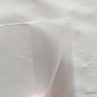 Sac en plastique transparent mat givré en CPE/PE avec fond personnalisé, pliable, à fermeture éclair, pour emballage de couettes, recyclable