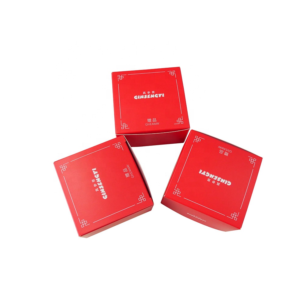 Luxury Customized Medicine Packaging Paper Boxes Good in Quality Cardboard Packaging small paper carton