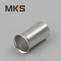 0,5/0,75/1/1,5/2,5/4/6/10/16/25/35/50/70/95/120 .. mm2 PP Kupfer EN-Serie Nicht isolierte nackte Ferrule-Kabel end klemme