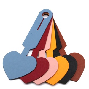 Meetee L-S023 Mignon Accessoires De Voyage Étiquettes de Bagages Valise PU Portable Étiquette De Voyage - Product Image 1