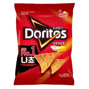 wholesale popular new arrival product Korean corn chips crispy chips 84g