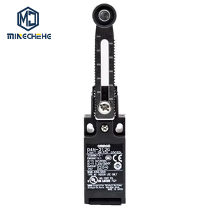สวิตช์จำกัดความปลอดภัย D4N-222H D4N-4220 D4N-2220 1NO 1NC คันโยกลูกกลิ้งแบบทำงานช้า2NC สำหรับการป้องกันเครื่องจักร - Product Image 1
