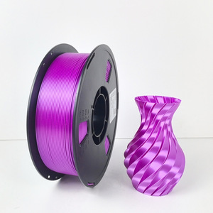 Filamento de Impresora 3D Silk PLA Plus al por Mayor, 1.75mm 1kg, Brillo Metálico, Alta Resistencia, Fácil de Imprimir para Modelos Decorativos - Product Image 4