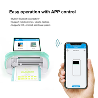 Máquina de corte de película de hidrogel inteligente automática MINI XR Plotter cortador de película de películas protectoras de pantalla de teléfono móvil de 5,5 pulgadas