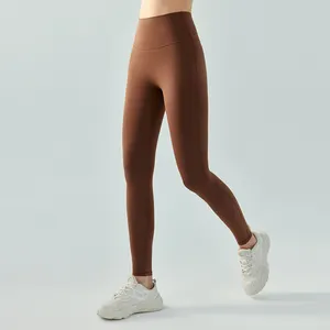 High Waist Slimming Pants Eco-friendly Workout Leggings Butt Lifting Yoga Pants