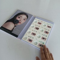 Boîte d'ombres à paupières de luxe personnalisée, boîte d'emballage de lentilles de contact, boîte cadeau de Mascara de Blush de cils